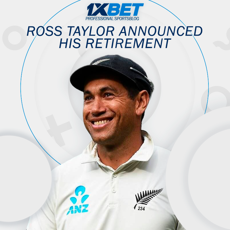 Ross Taylor announced his retirement from international cricket