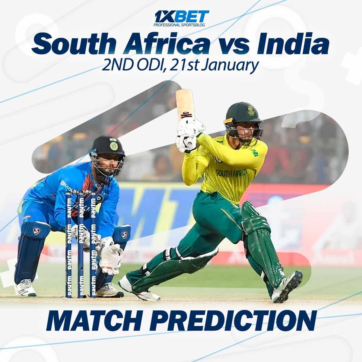 MATCH PREDICTION: SA vs IND, 2ND ODI