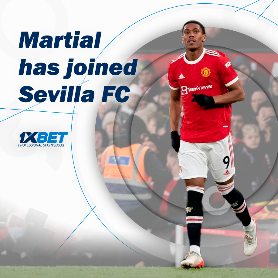 Martial has joined Sevilla FC