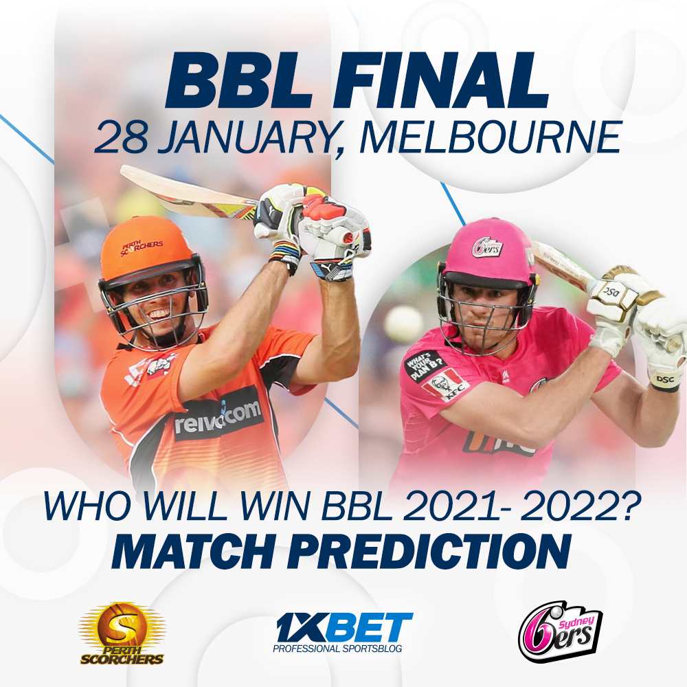 MATCH PREDICTION: BBL Final, Perth Scorchers vs Sydney Sixers