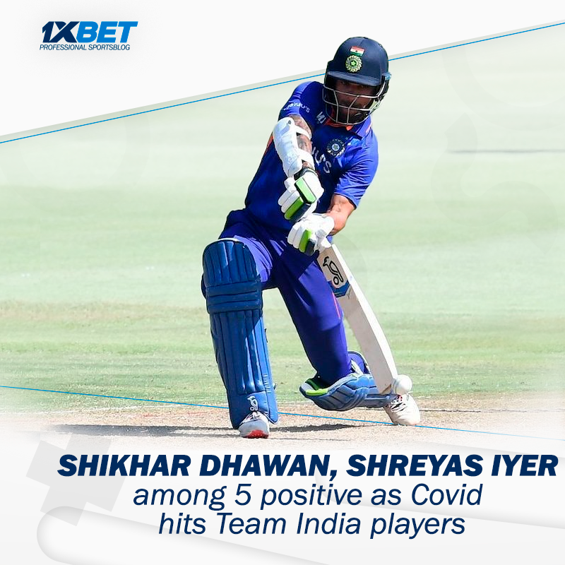 Shikhar Dhawan, Shreyar Iyer among 5 positive as Covid hits the Team India players
