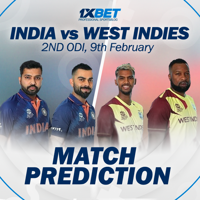 MATCH PREDICTION: IND vs WI, 2ND ODI