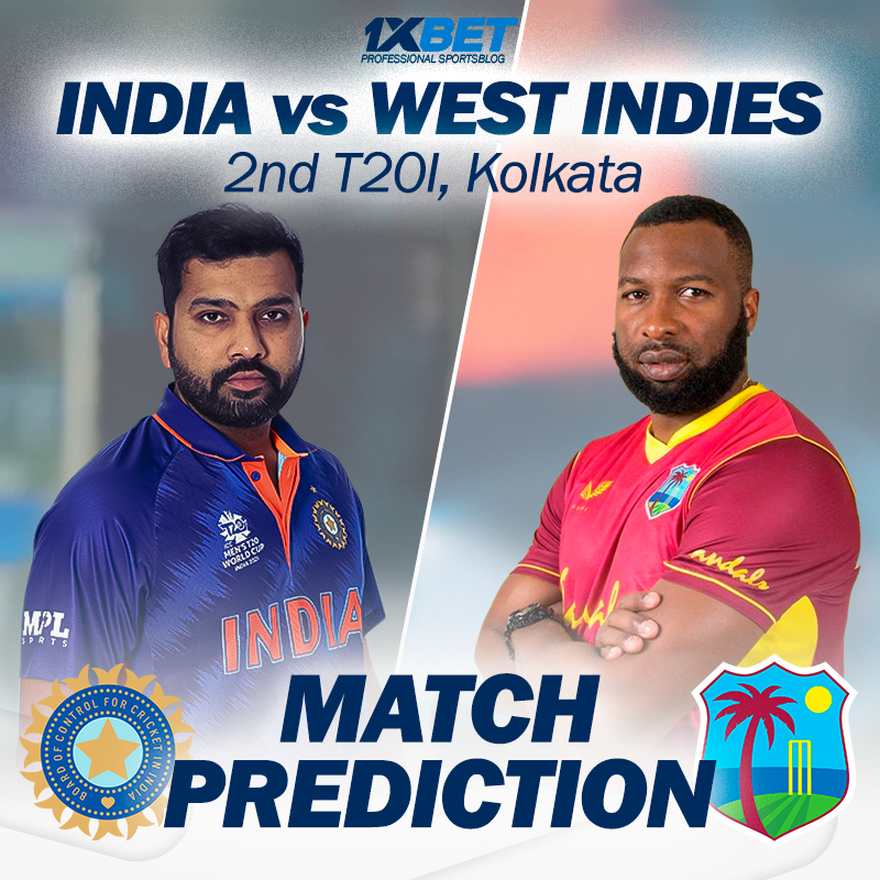 MACTH PREDICTION: IND vs WI, 2nd T20I