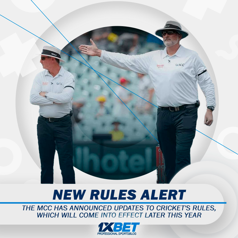 New rules in cricket: the MCC has announced updates to cricket’s rules, which will come into effect later this year