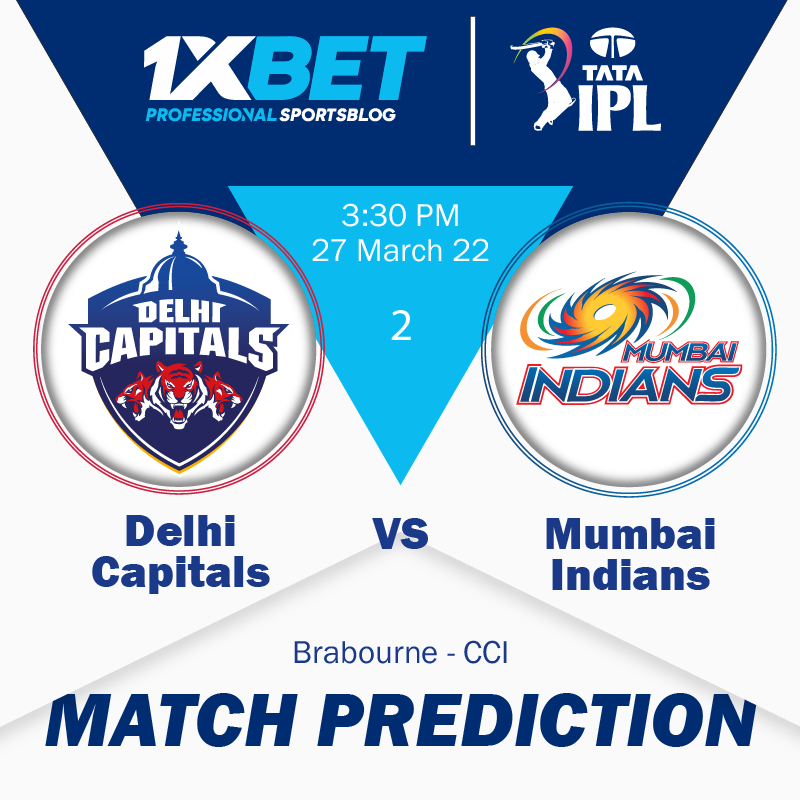 IPL MATCH PREDICTION: Delhi Capitals vs Mumbai Indians