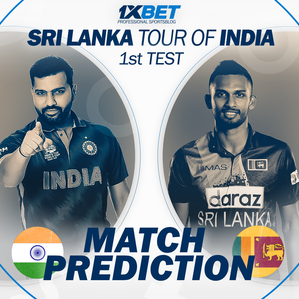 MATCH PREDICTION: IND vs SL, 1st TEST