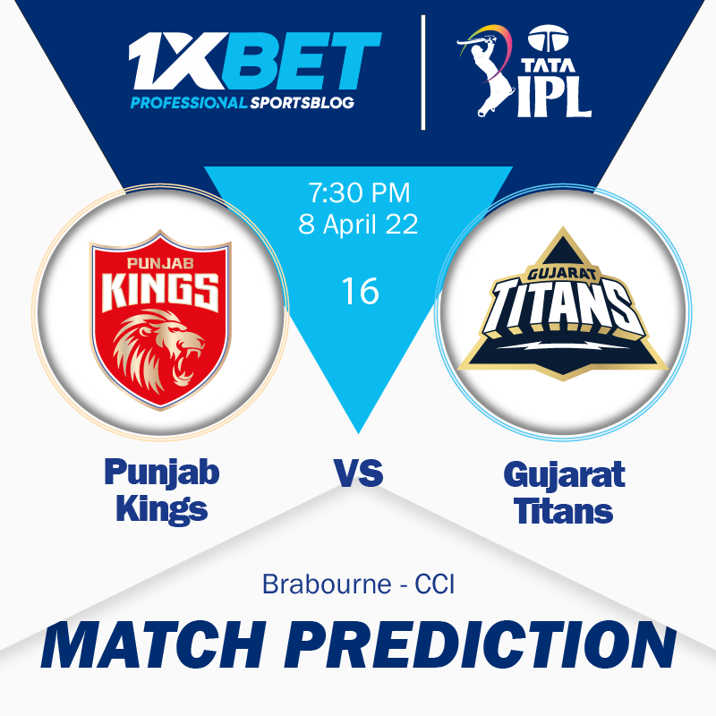 IPL MATCH PREDICTION: Punjab Kings vs Gujarat Titans, 16th match