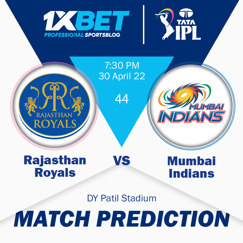 IPL MATCH PREDICTION: Rajasthan Royals vs Mumbai Indians, match 44