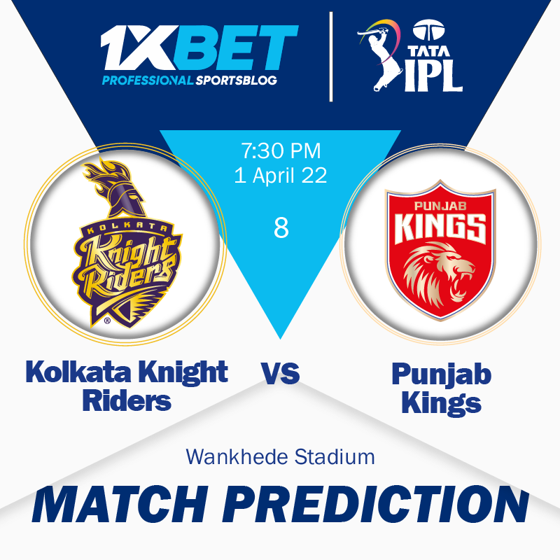 IPL MATCH PREDICTION: Kolkata Knight Riders vs Punjab Kings