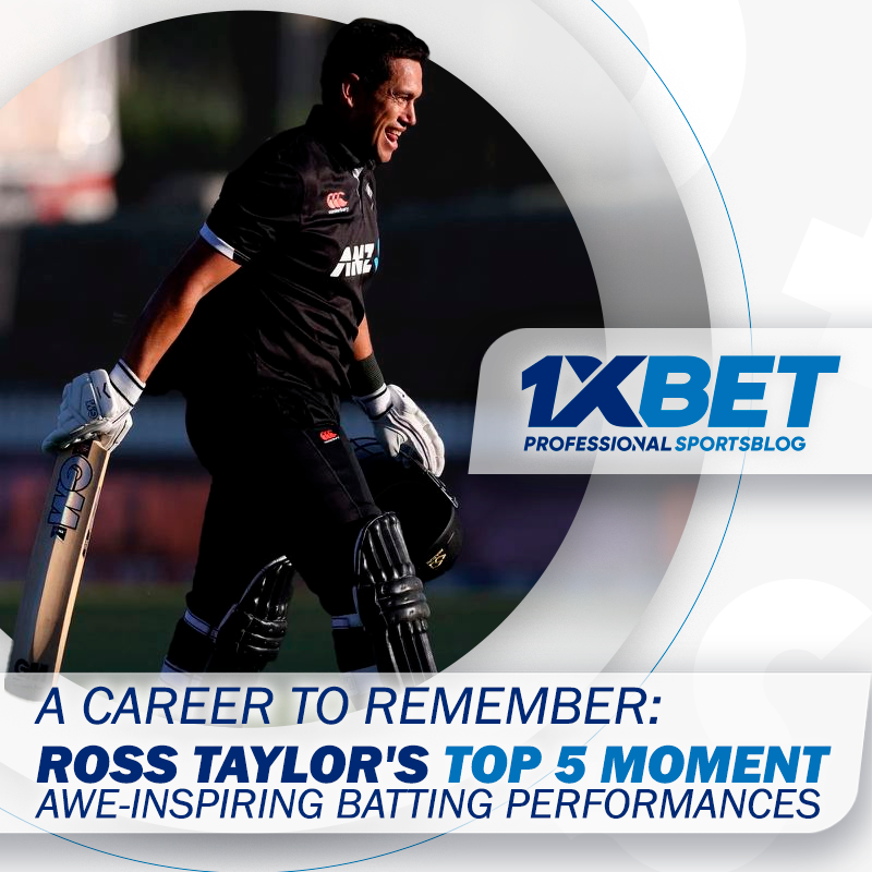 A career to praise:  Ross Taylor’s 5 best performances as a cricket player