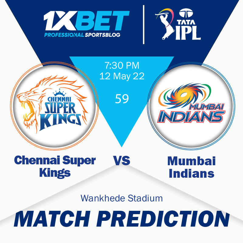 IPL MATCH PREDICTION: Сhennai Super Kings vs Mumbai Indians, match 59