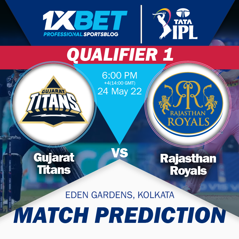 IPL MATCH PREDICTION: Gujarat Titans vs Rajasthan Royals, Qualifier 1