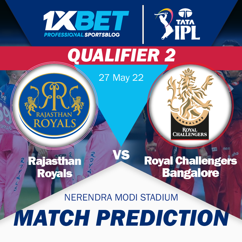 IPL MATCH PREDICTION: Rajasthan Royals vs Royal Challengers Bangalore, Qualifier 2