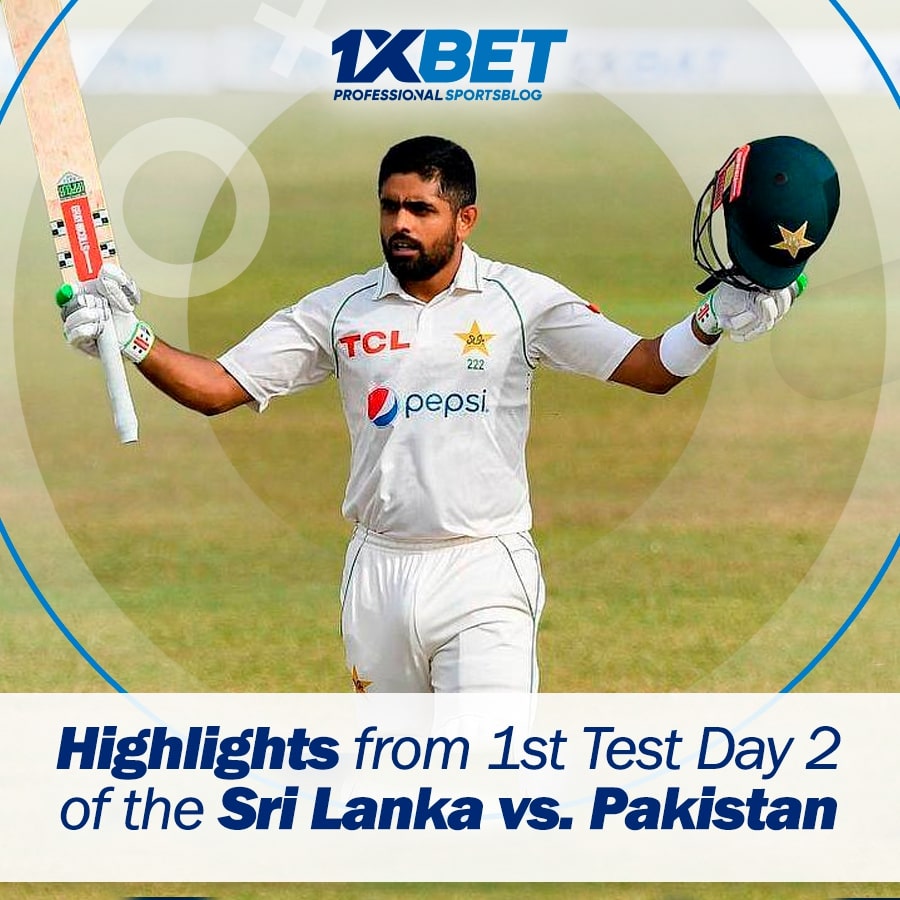 Highlights from 1st Test Day 2 of the Sri Lanka vs. Pakistan
