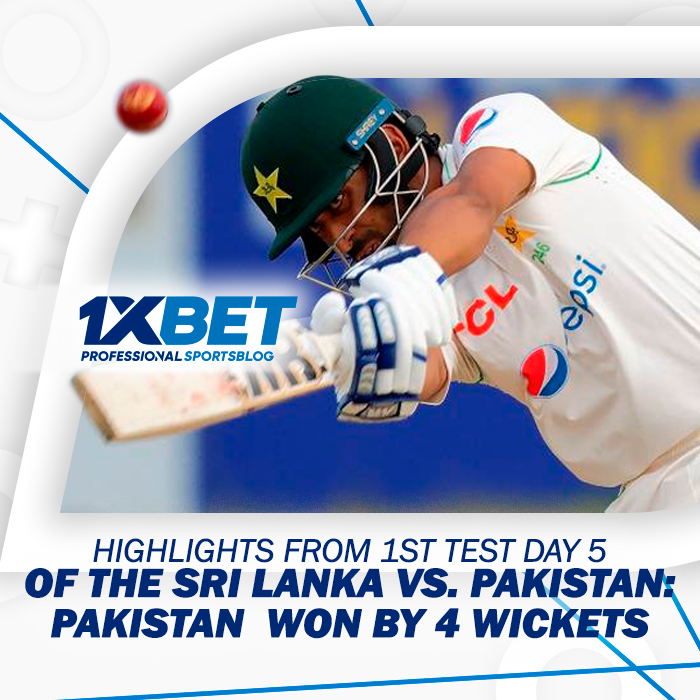 Highlights from 1st Test Day 5 of the Sri Lanka vs. Pakistan