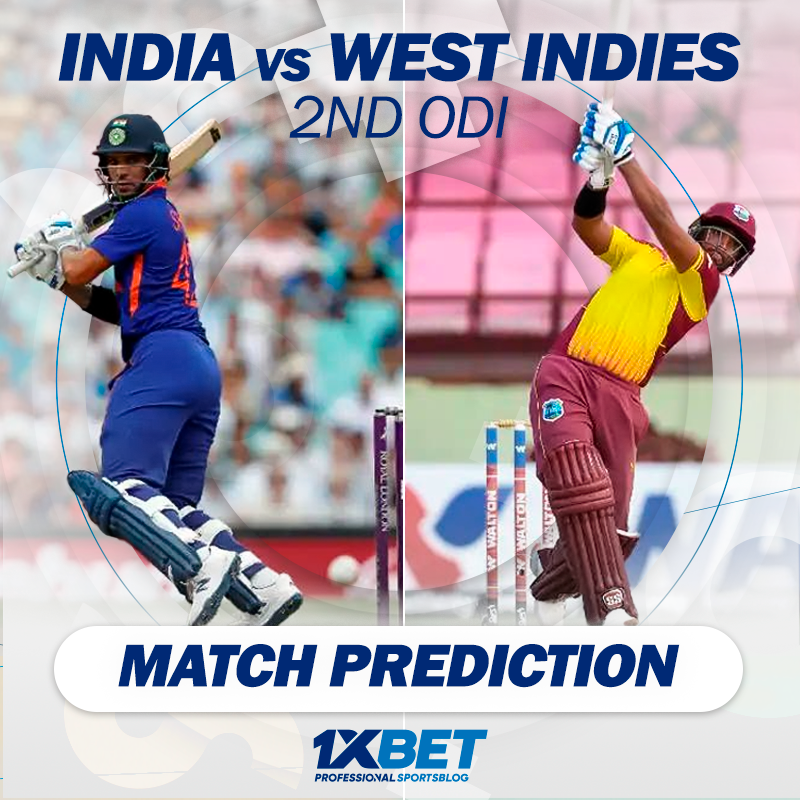 India vs West Indies, 2nd ODI Match Prediction