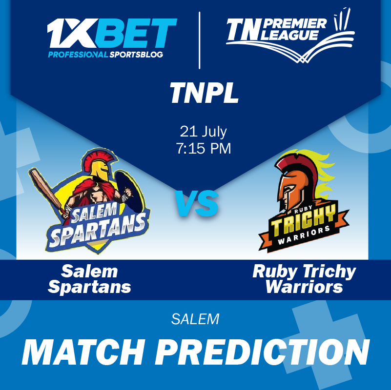 Ruby Trichy Warriors vs Salem Spartans match prediction