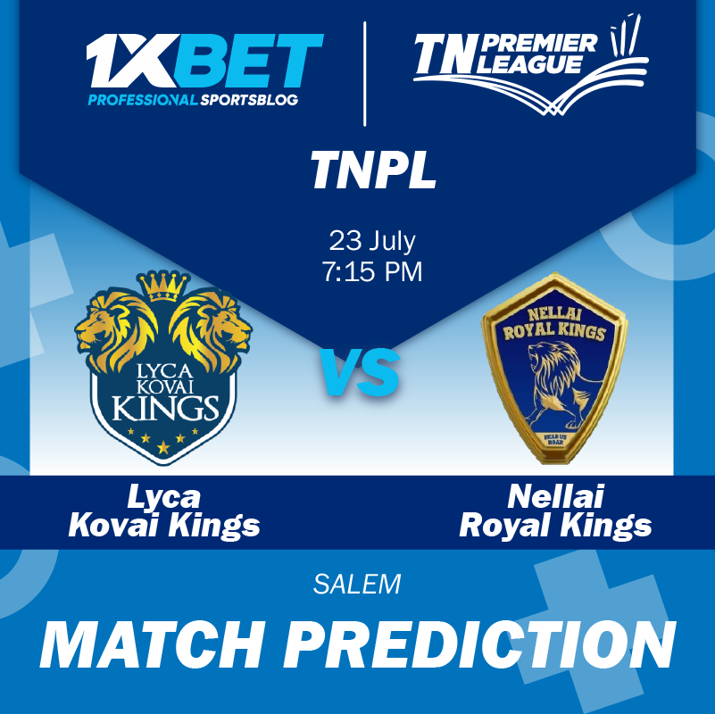 Lyca Kovai Kings vs Nellai Royal Kings Match Prediction