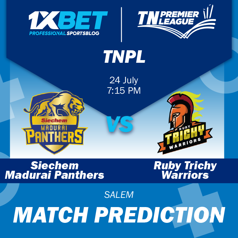 Siechem Madurai Panthers vs Ruby Trichy Warriors Match Prediction