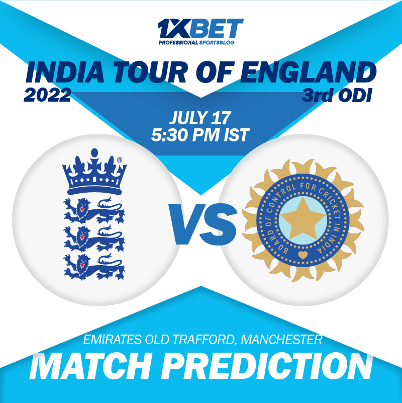 INDIA VS ENGLAND, 3RD ODI MATCH PREDICTION