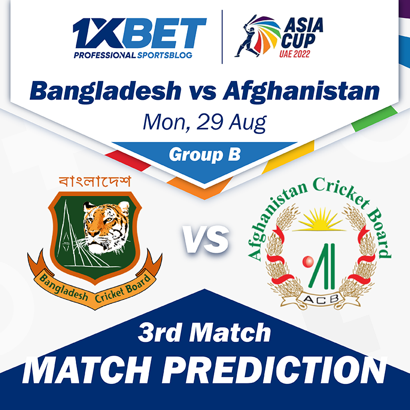 Afghanistan vs Bangladesh, Asia Cup 2022, 3rd Match Prediction