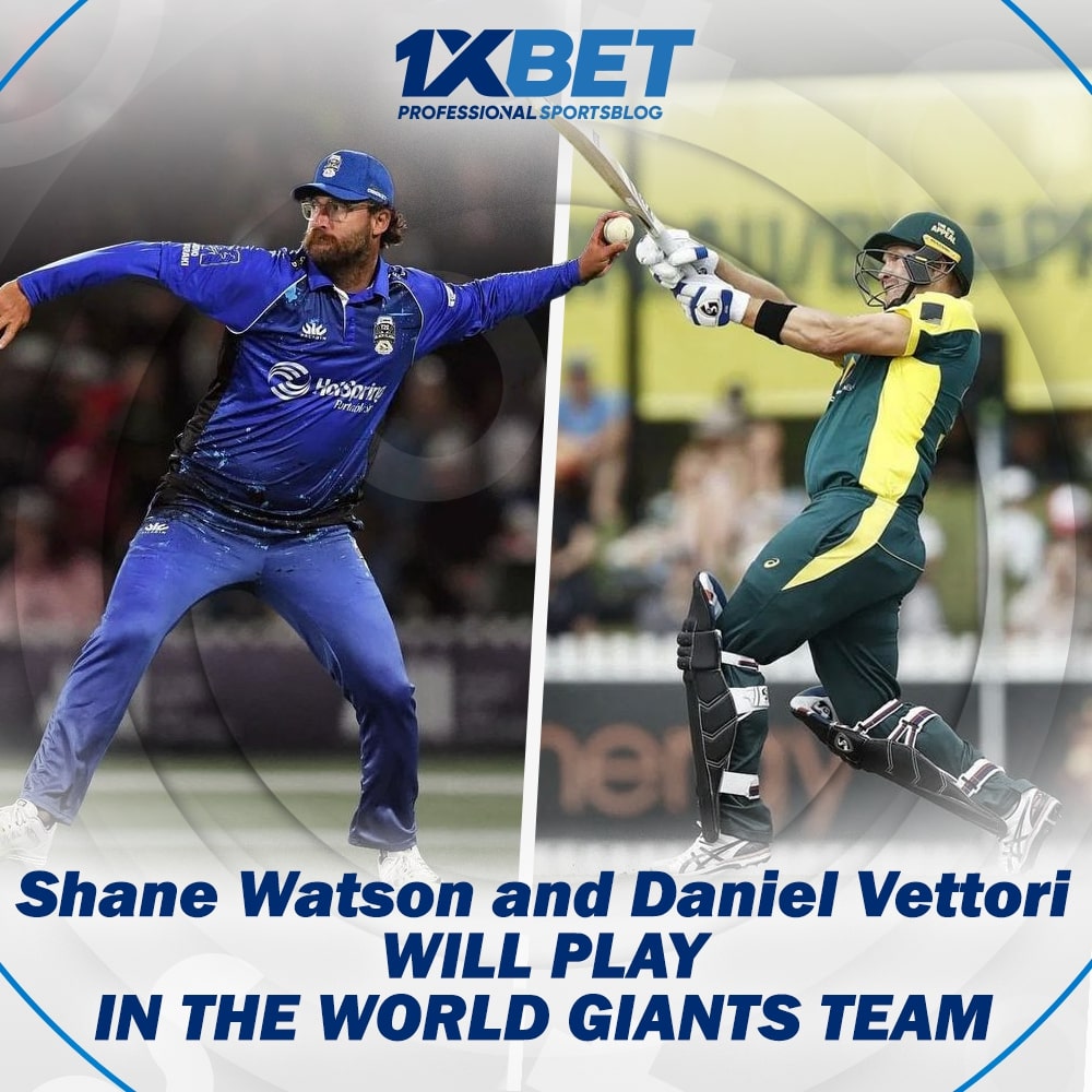 Shane Watson and Daniel Vettori will play in the World Giants team