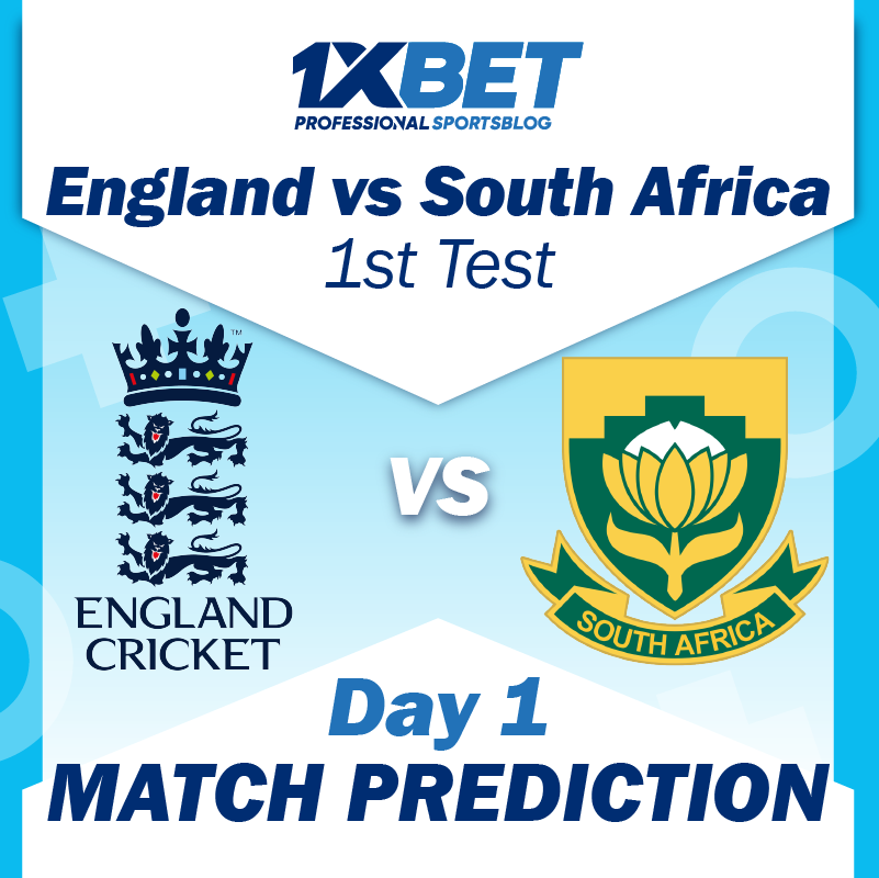 South Africa vs England, 1st Test, Day 1 Match Prediction