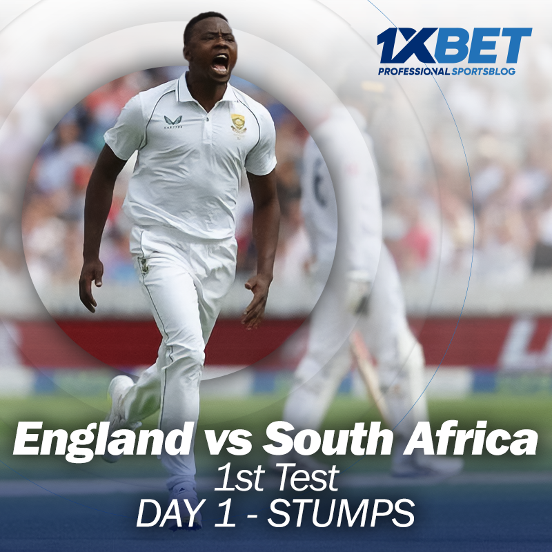 England vs South Africa, 1st Test, Day 1 - Stumps