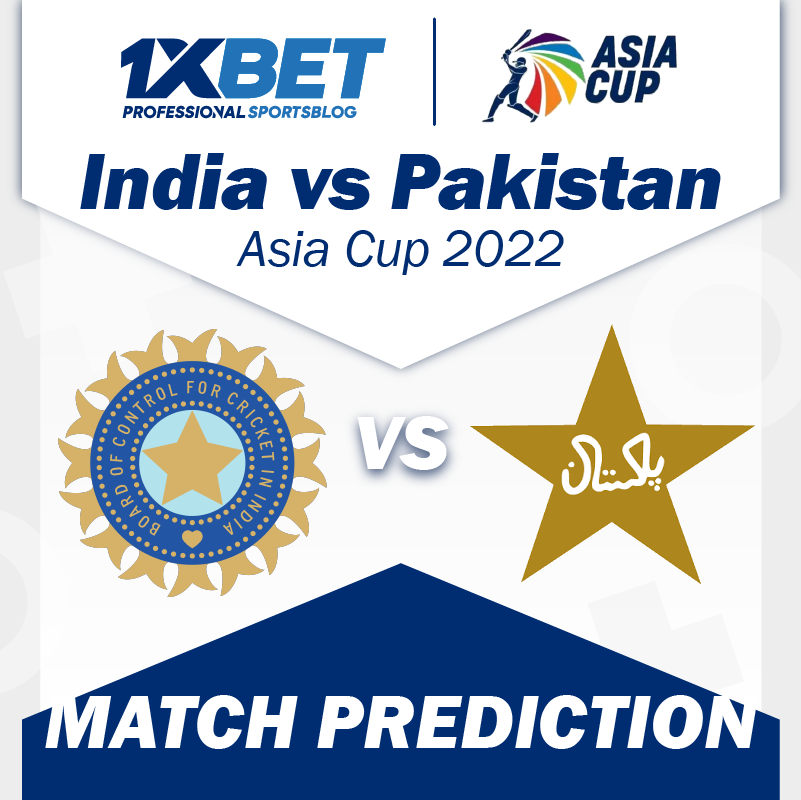 India vs Pakistan, Asia Cup 2022, Match Prediction