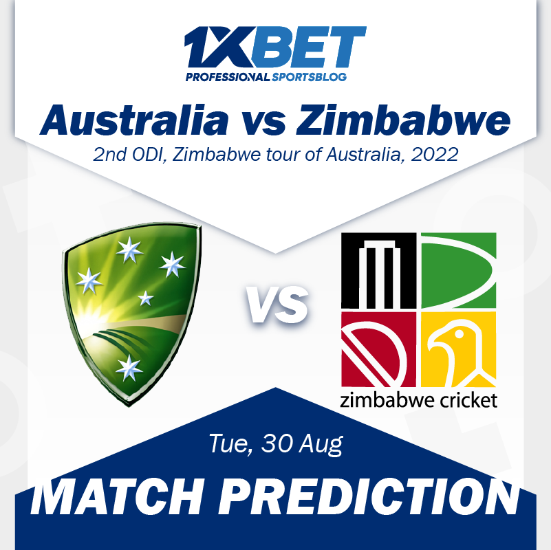 Australia vs Zimbabwe, 2nd ODI Match Prediction