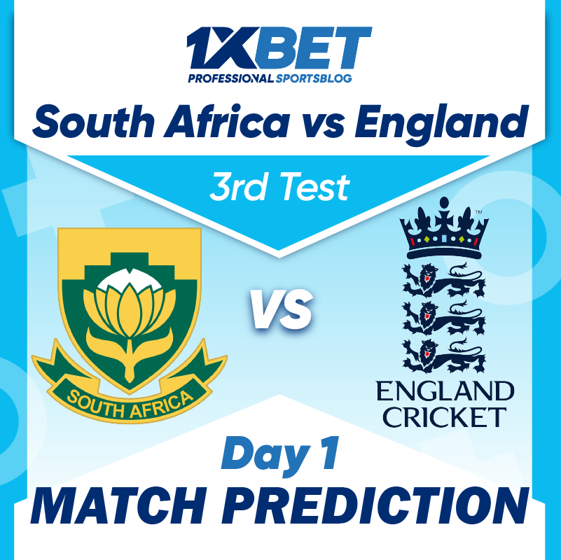 South Africa vs England, 3rd Test, Day 1 Match Prediction