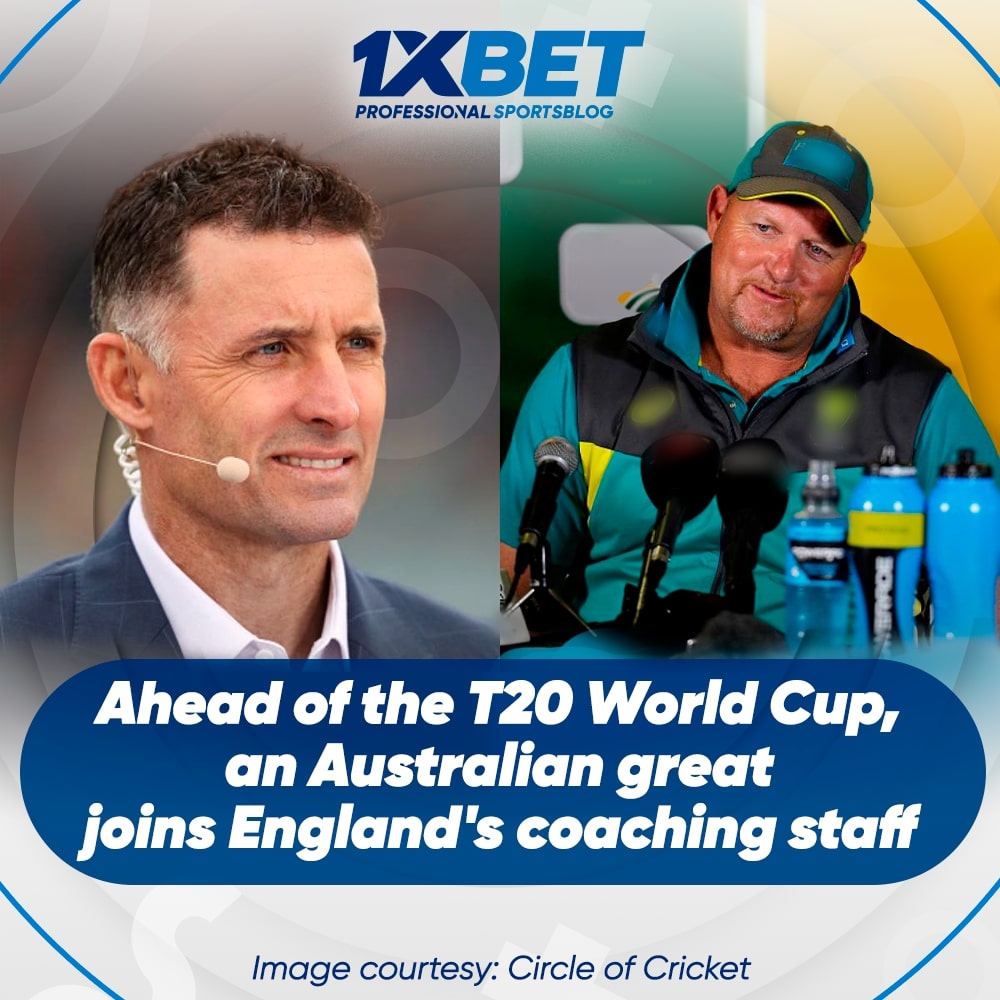 Ahead of the T20 World Cup, an Australian great joins England's coaching staff