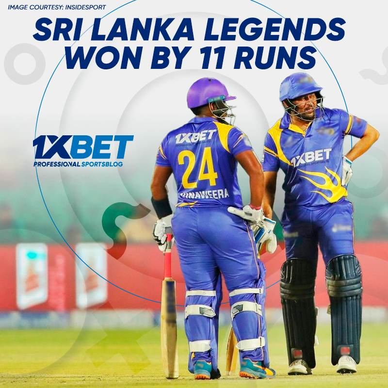Sri Lanka Legends won by 11 runs