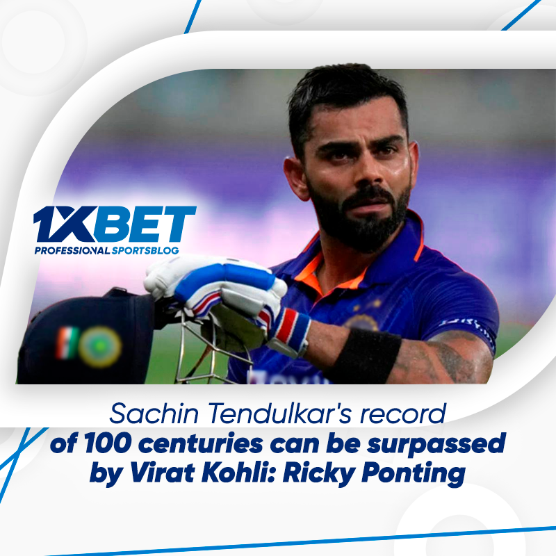 Sachin Tendulkar's record of 100 centuries can be surpassed by Virat Kohli: Ricky Ponting