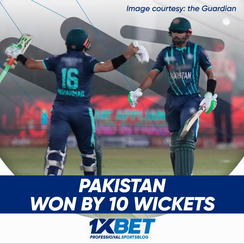 Pakistan won by 10 wickets