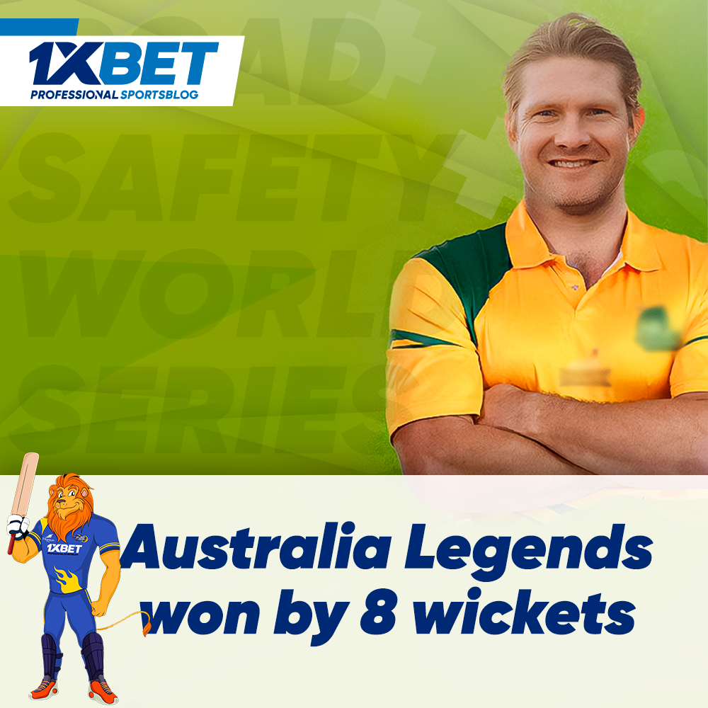 Australia Legends won by 8 wickets