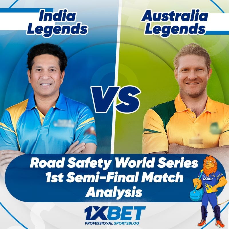 India Legends vs Australia Legends, 1st Semi-Final Match Analysis