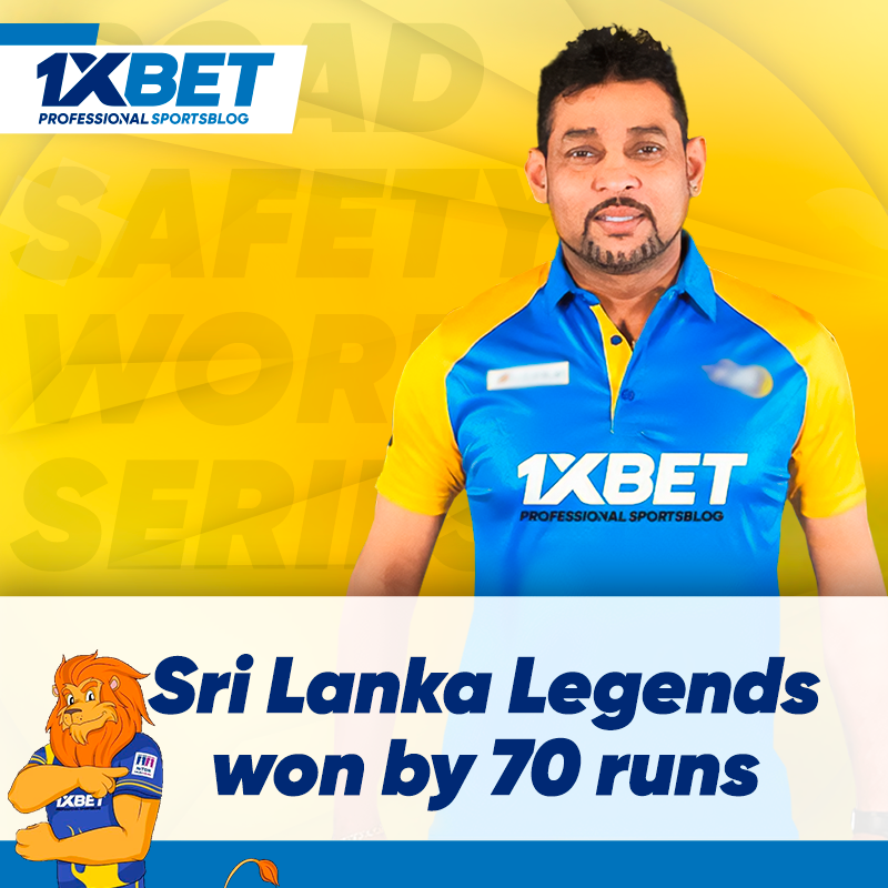 Sri Lanka Legends won by 70 runs