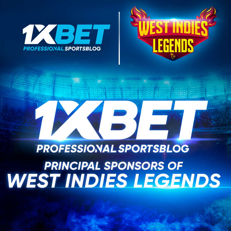 1xBet Sportsblog Becomes Principal Sponsor of West Indies Legends