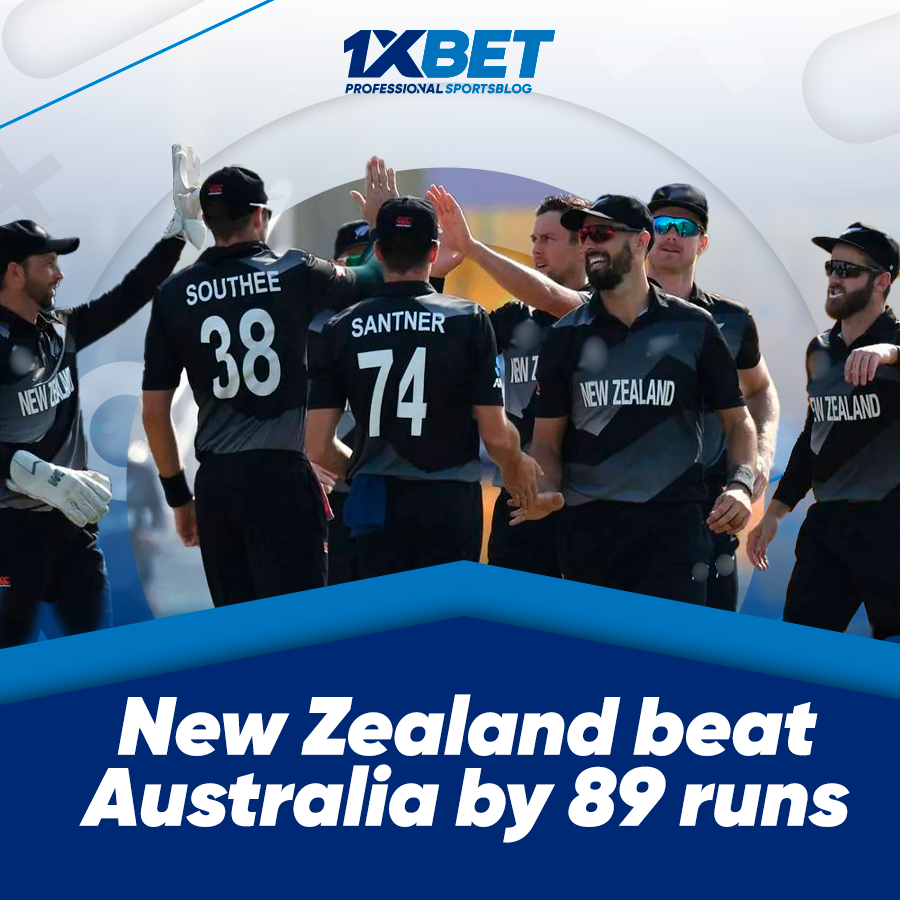 New Zealand beat Australia by 89 runs
