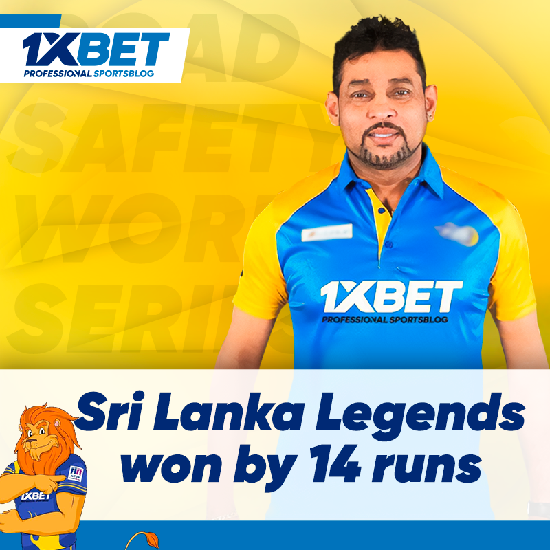 Sri Lanka Legends won by 14 runs