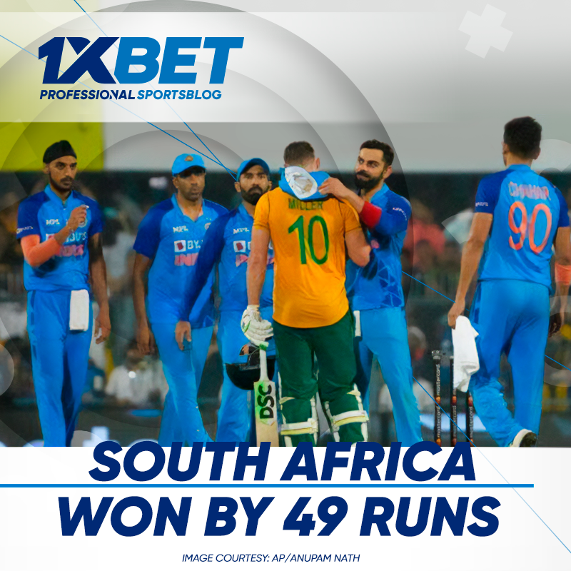 South Africa won by 49 runs