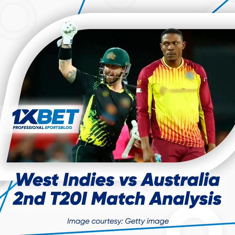 West Indies vs Australia, 2nd T20I Match Analysis