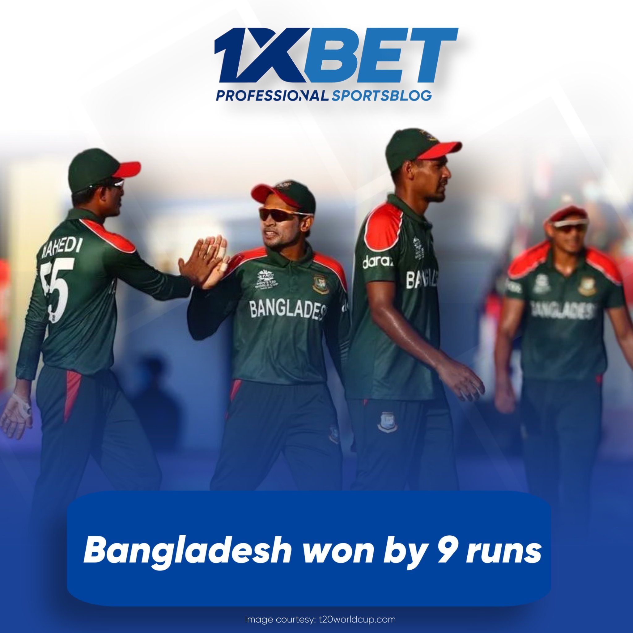 Bangladesh won by 9 runs
