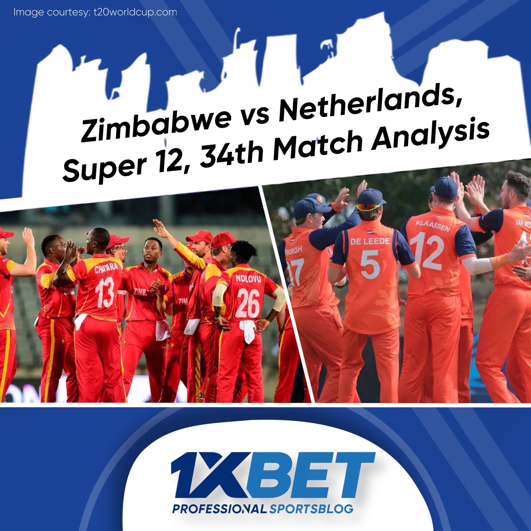 Zimbabwe vs Netherlands, Super 12, 34th Match Analysis