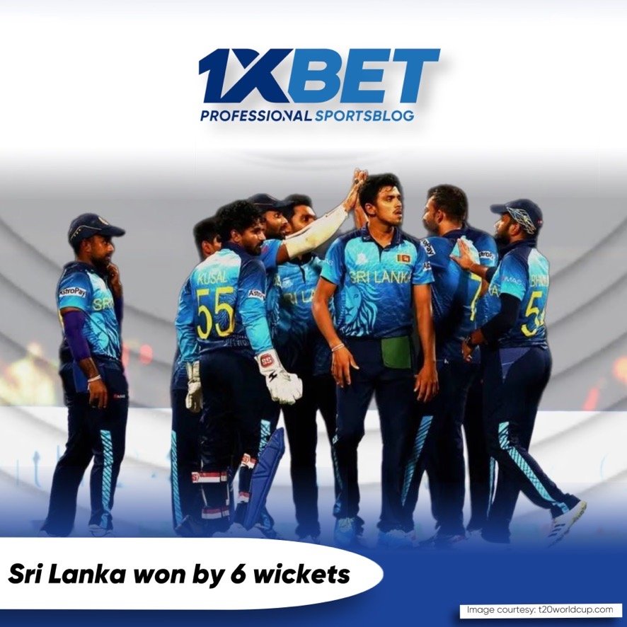 Sri Lanka won by 6 wickets