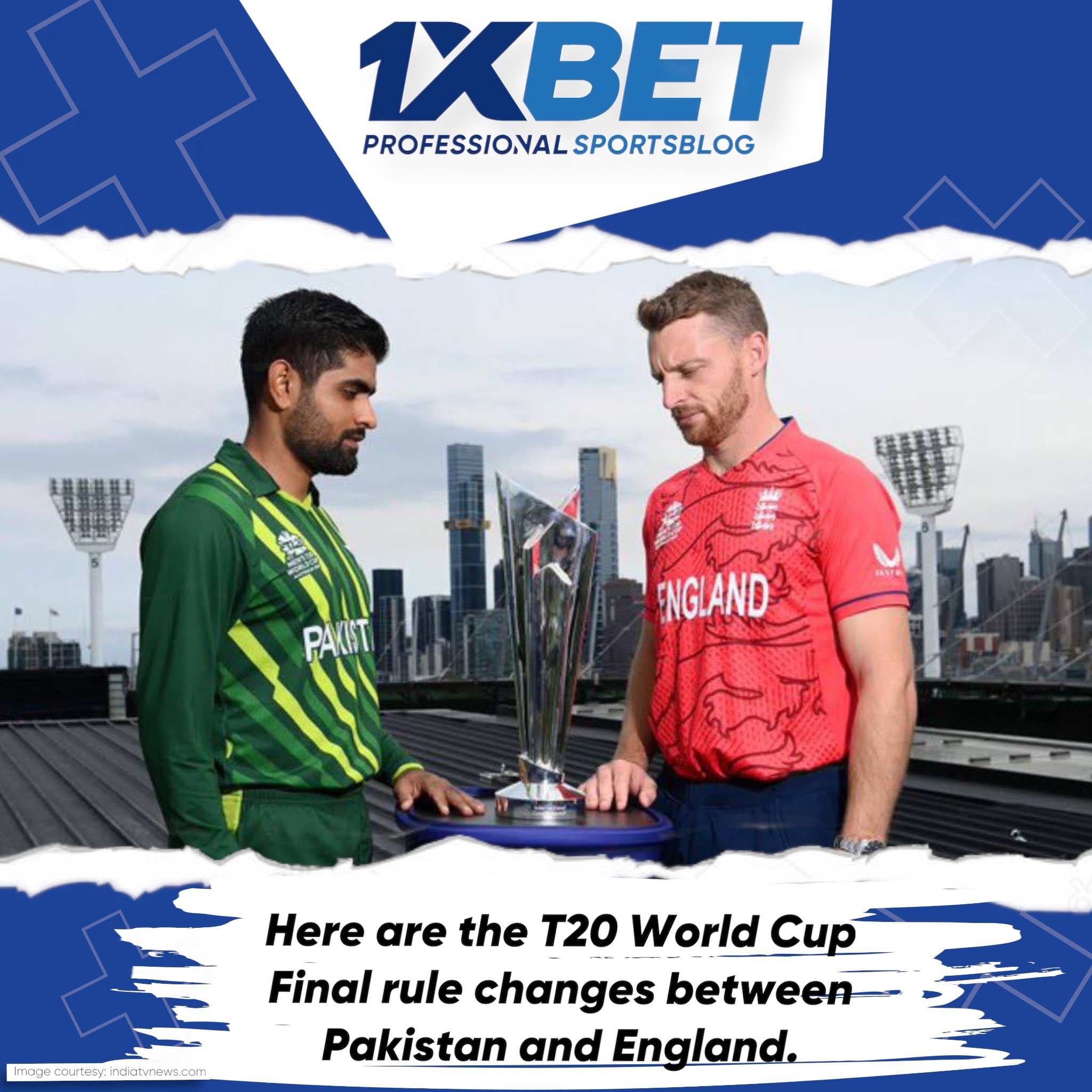 Here are the T20 World Cup Final rule changes between Pakistan and England