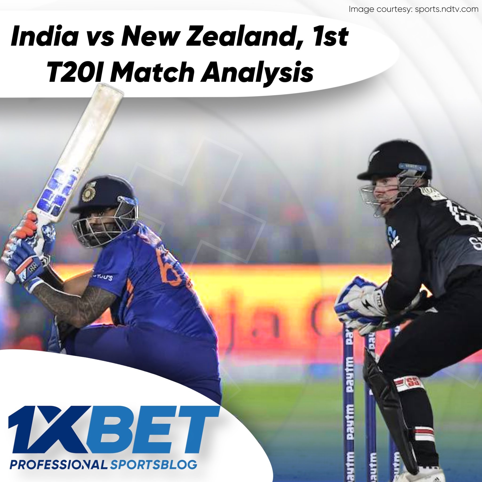 India vs New Zealand, 1st T20I Match Analysis