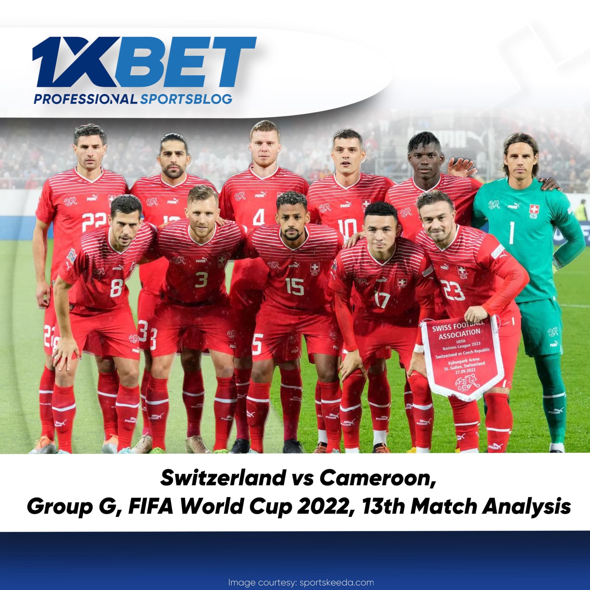 Switzerland vs Cameroon, Group G, FIFA World Cup 2022, 13th Match Analysis