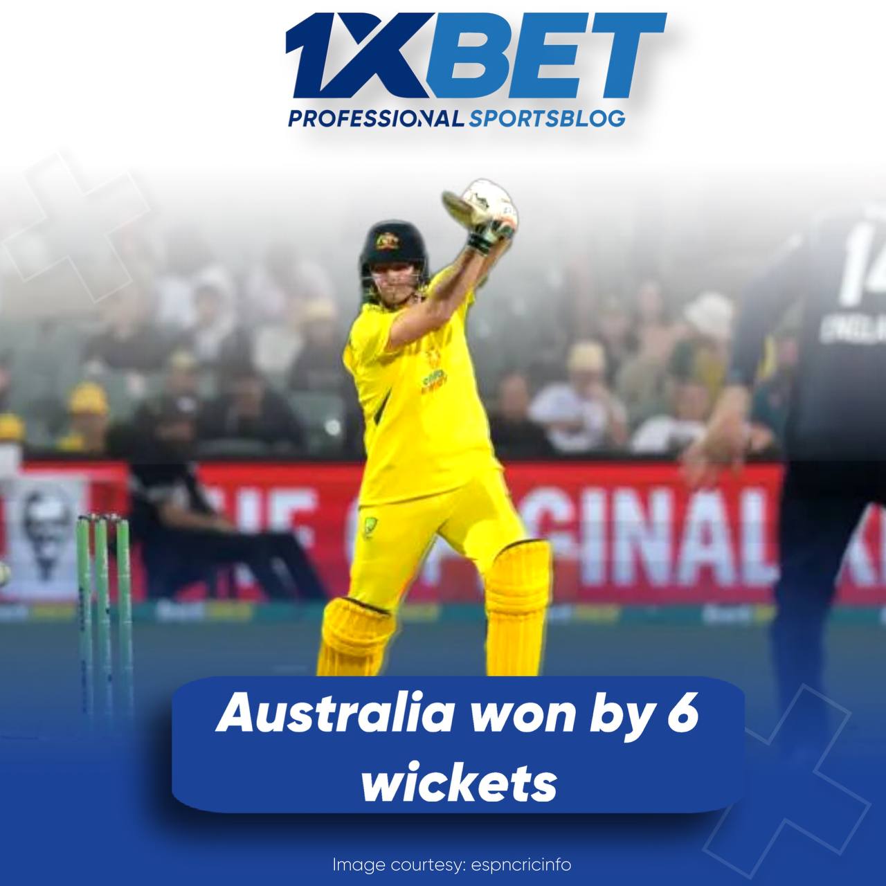 Australia won by 6 wickets